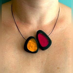 Marianne Orly Resin Necklace